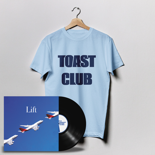 Logo Blue | T-Shirt + Vinyl Bundle